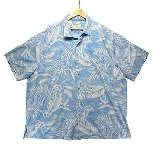 Tommy Bahama Coconut Point‎ Shirt Mens 2XLB Button Up Short Sleeve Island Zone